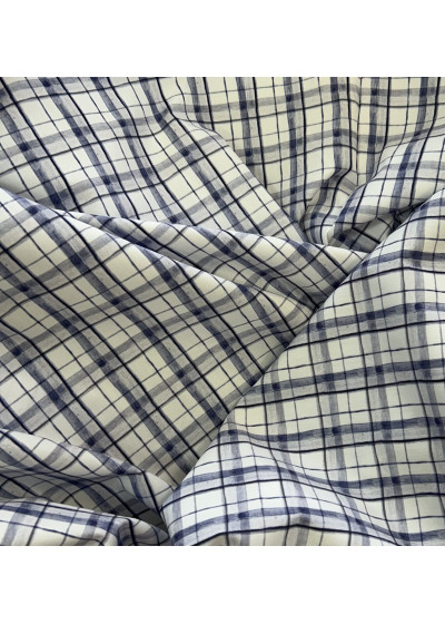 Рубашечный поплин клетка 02-0003