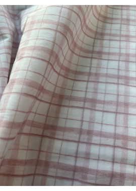 Рубашечный поплин клетка 02-0004