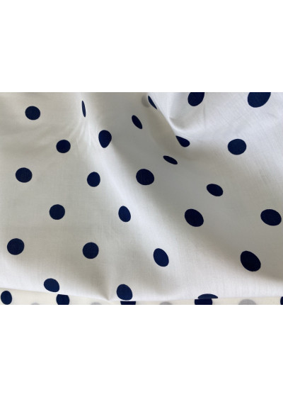 Рубашечный поплин горох 02-0017