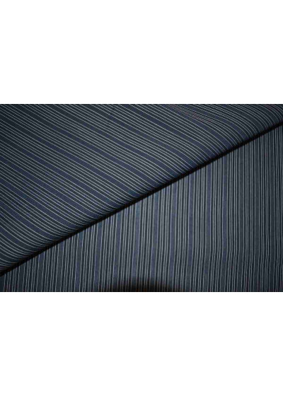 Рубашечный батист полоска стретч 02-0048