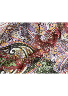 Плательно-блузочный шифон креш принт 02-0067