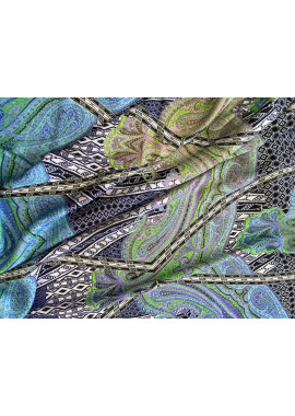 Плательный креп принт 02-0079