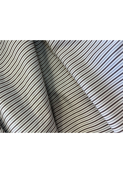 Рубашечный поплин полоска 02-0087