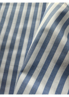 Рубашечный жаккард  пике полоска хлопок 02-0097