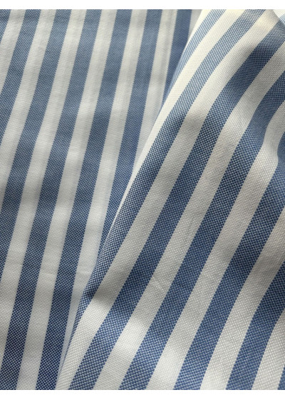 Рубашечный жаккард  пике полоска хлопок 02-0097
