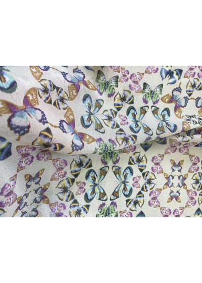 Блузочно-плательный шифон принт 02-0104