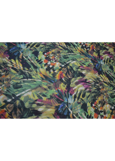 Блузочно-плательный батист принт  02-0119