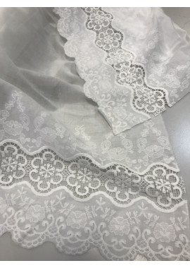 Батист, с вышивкой, хлопок, 03-2400N44DA