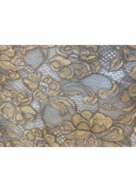 Кружевное полотно вискоза/хлопок стретч 130см 07-0088