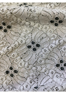 Кружевное полотно полиамид/вискоза стретч 135см 07-0089