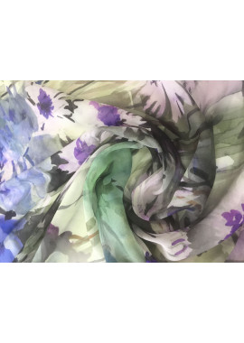 Шифон шелк принт 17-0036