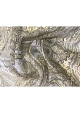 Шифон шелк принт 17-0088