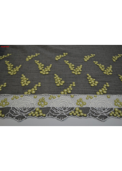 Вышивка на плательной шерсти 07-12372 