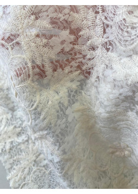 Батист хлопок/нейлон обьемная вышивка оптом под заказ  03-DY71108