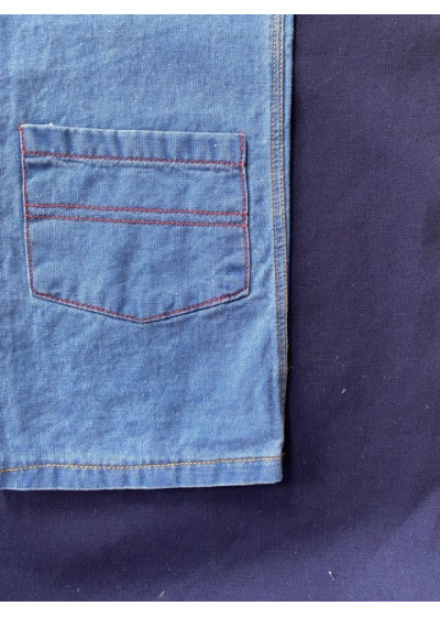 Деним твил лен/хлопок  34T1208-042